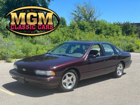 1996 Chevrolet Impala for sale at MGM CLASSIC CARS in Addison IL