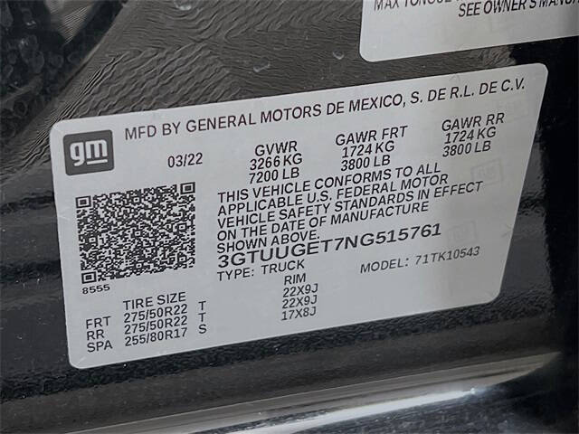 2022 GMC Sierra 1500