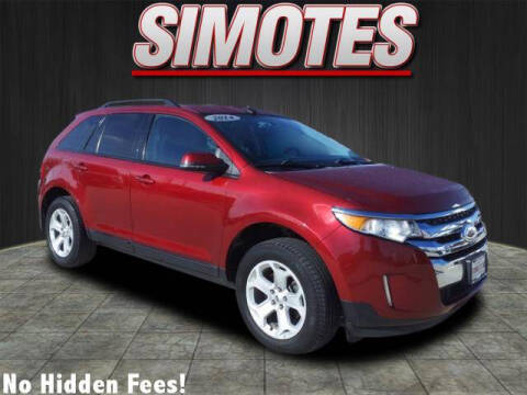 2014 Ford Edge for sale at SIMOTES MOTORS in Minooka IL