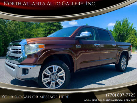 2015 Toyota Tundra for sale at North Atlanta Auto Gallery, Inc in Alpharetta GA