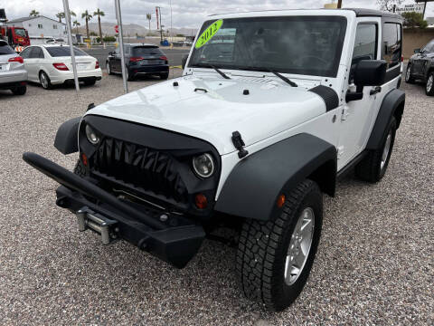 2012 Jeep Wrangler for sale at Desert Dream Auto Sales in Mesa AZ