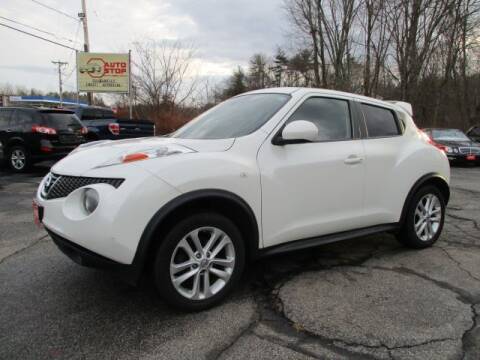 2013 Nissan JUKE for sale at AUTO STOP INC. in Pelham NH