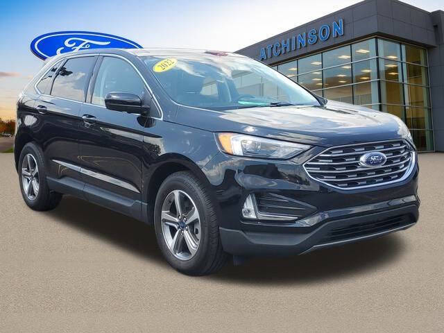 Used 2022 Ford Edge SEL with VIN 2FMPK4J94NBA79445 for sale in Belleville, MI
