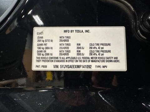 2021 Tesla Model Y Long Range