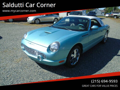 2002 Ford Thunderbird for sale at Saldutti Car Corner in Gilbertsville PA