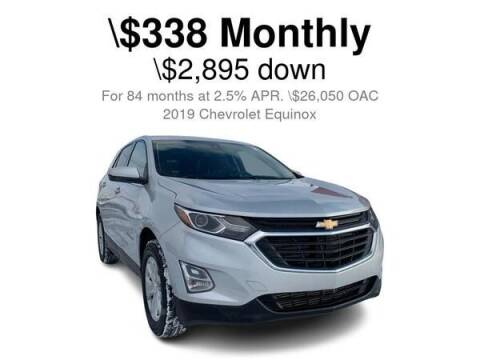 2019 Chevrolet Equinox for sale at L&T Auto Sales in Three Rivers MI