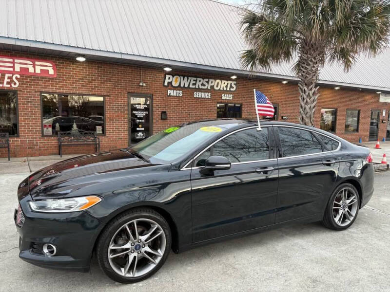 2014 Ford Fusion for sale at Lenherr Auto Sales in Wilmington NC