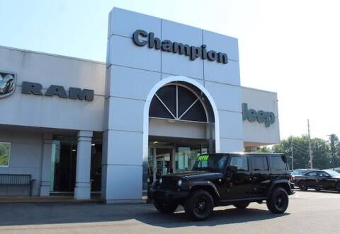 2017 Jeep Wrangler Unlimited for sale at Champion Chevrolet in Athens AL