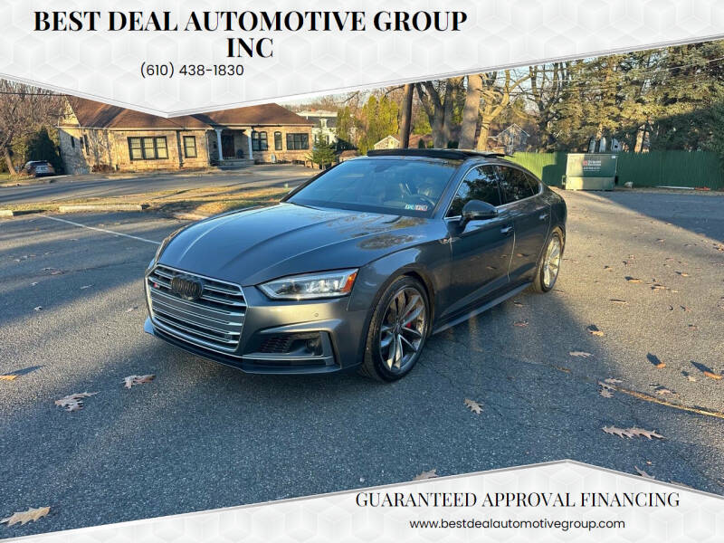 2018 Audi S5 Sportback for sale at Best Deal Automotive Group INC in Easton PA