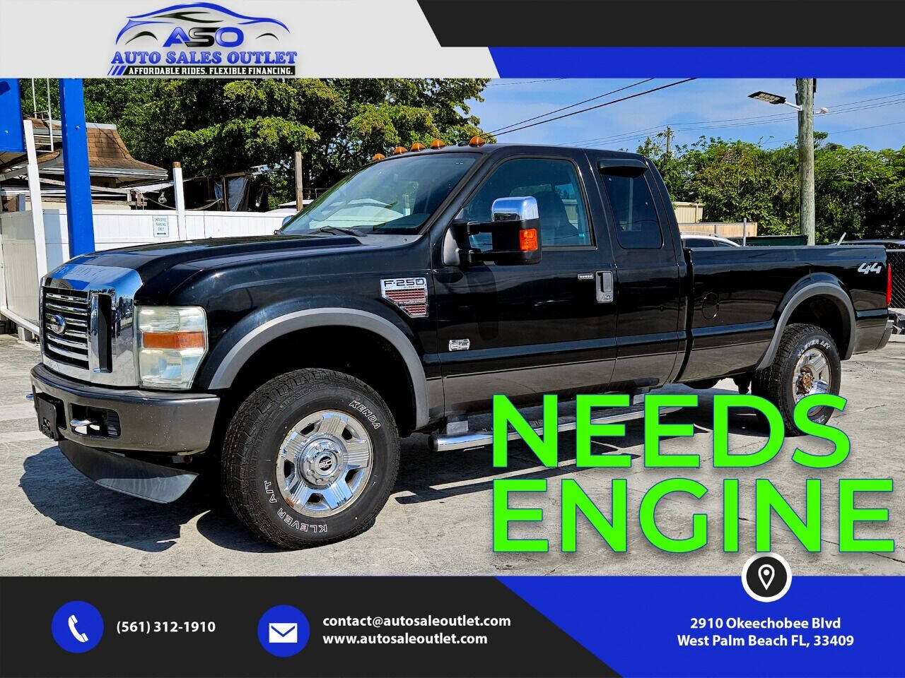 2008 Ford F-250 Super Duty for sale at Auto Sales Outlet in West Palm Beach, FL