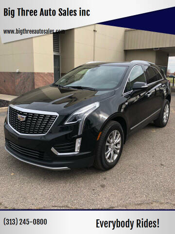 2020 Cadillac XT5 for sale at Big Three Auto Sales inc in Detroit MI