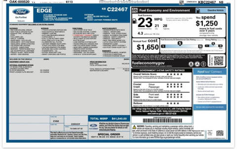 2019 Ford Edge Titanium