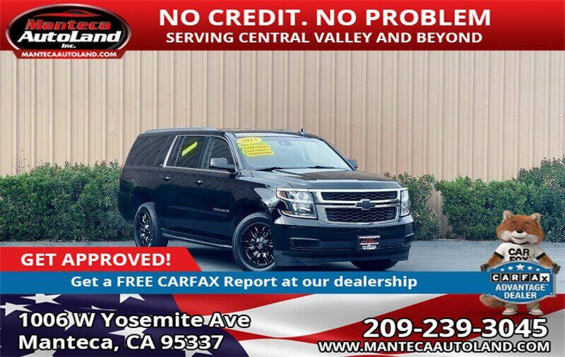 2015 Chevrolet Suburban for sale at Manteca Auto Land in Manteca CA