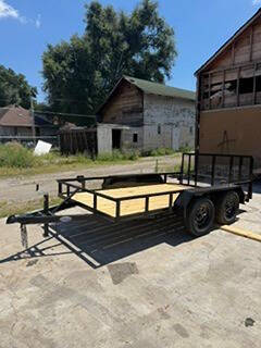 2026 precision 12 ft utility trailer TA