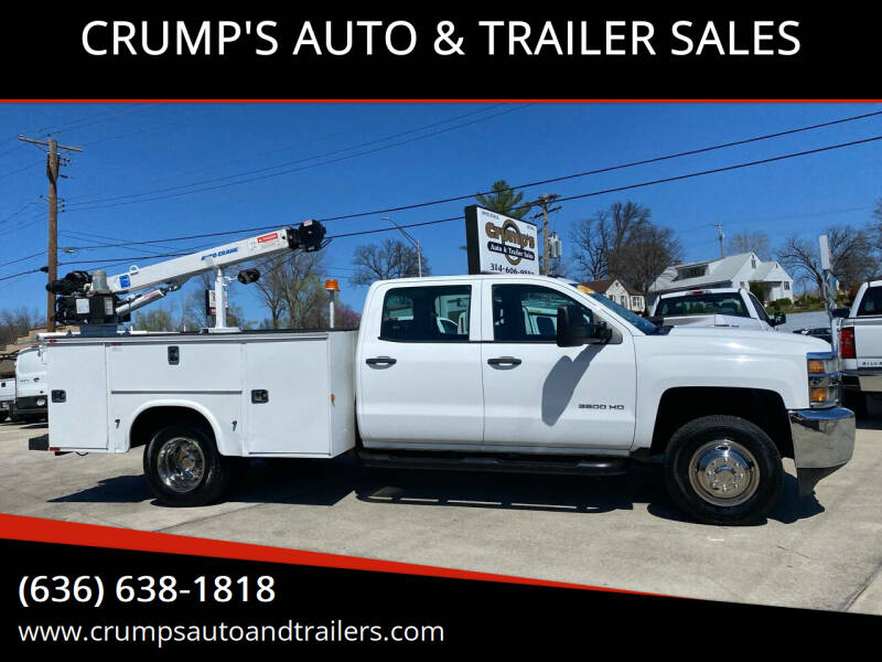 2015 Chevrolet Silverado 3500HD for sale at CRUMP'S AUTO & TRAILER SALES in Crystal City MO