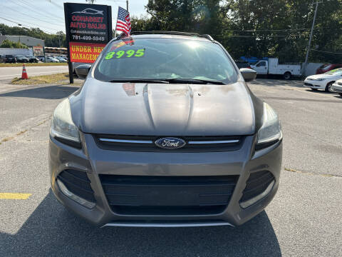 2013 Ford Escape for sale at Cohasset Auto Sales in Cohasset MA