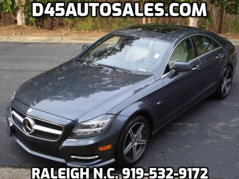 2012 Mercedes-Benz CLS for sale at D45 Auto Brokers in Raleigh NC