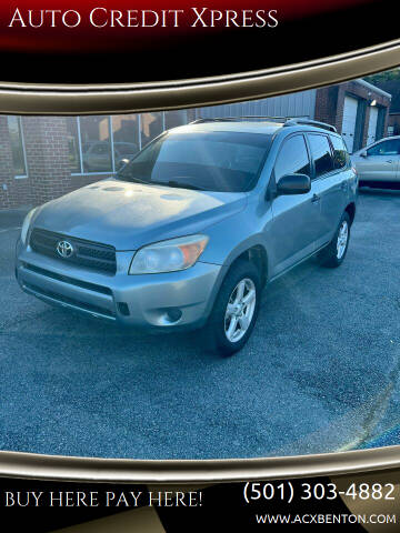 2007 Toyota RAV4 for sale at Auto Credit Xpress in Benton AR