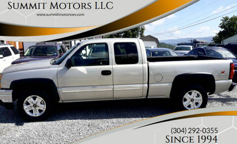 2007 Chevrolet Silverado 1500 Classic for sale at Summit Motors LLC in Morgantown WV