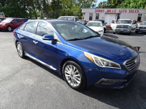 2015 Hyundai Sonata for sale at DONNY MILLS AUTO SALES in Largo FL