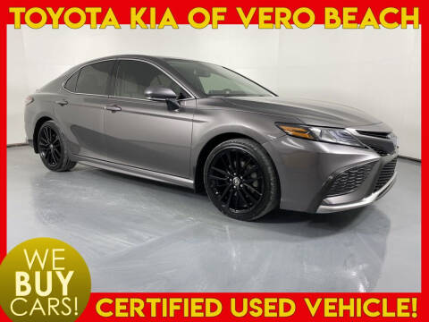 2022 Toyota Camry for sale at PHIL SMITH AUTOMOTIVE GROUP - Toyota Kia of Vero Beach in Vero Beach FL
