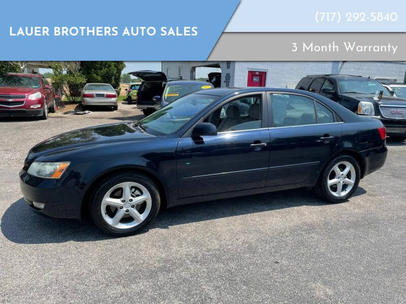 2006 Hyundai Sonata for sale at LAUER BROTHERS AUTO SALES in Dover PA