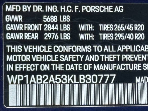 2019 Porsche Macan S