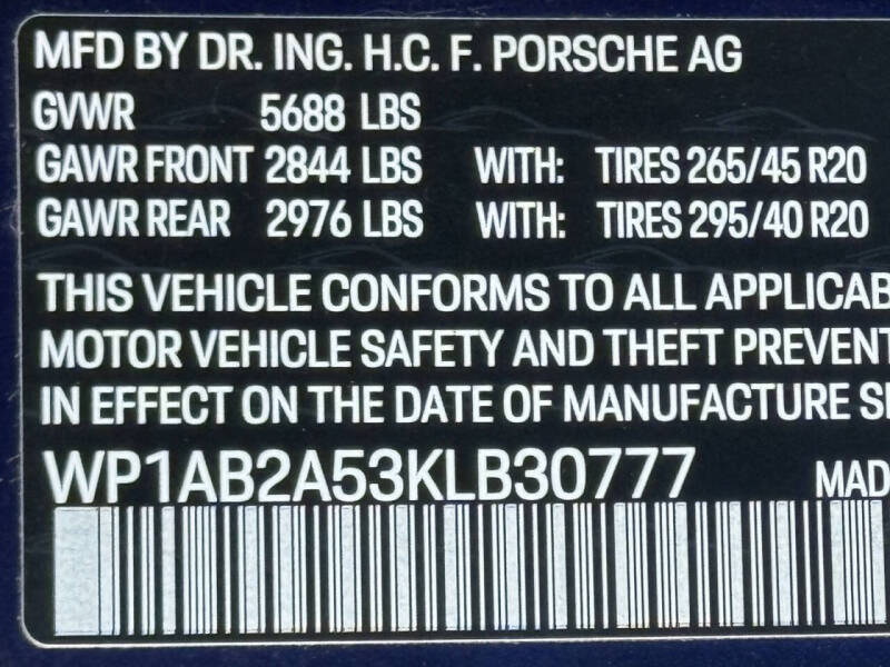 2019 Porsche Macan S