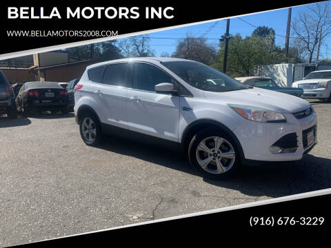 2014 Ford Escape for sale at BELLA MOTORS INC in Auburn CA