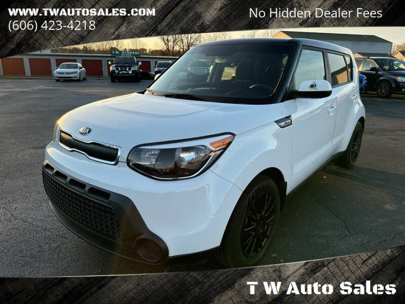 2016 Kia Soul for sale at T W Auto Sales in Science Hill KY