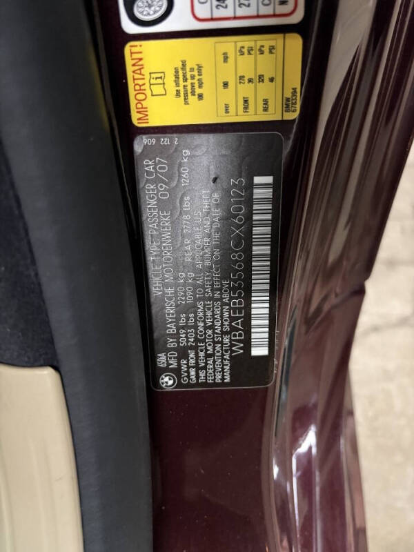 2008 BMW 6 Series 650i