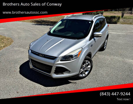 2014 Ford Escape for sale at Brothers Auto Sales of Conway in Conway SC