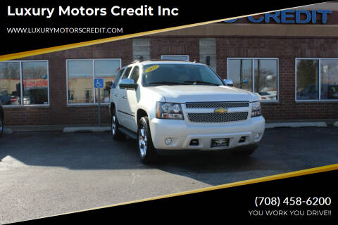 2013 Chevrolet Tahoe for sale at Luxury Motors Credit Inc in Bridgeview IL