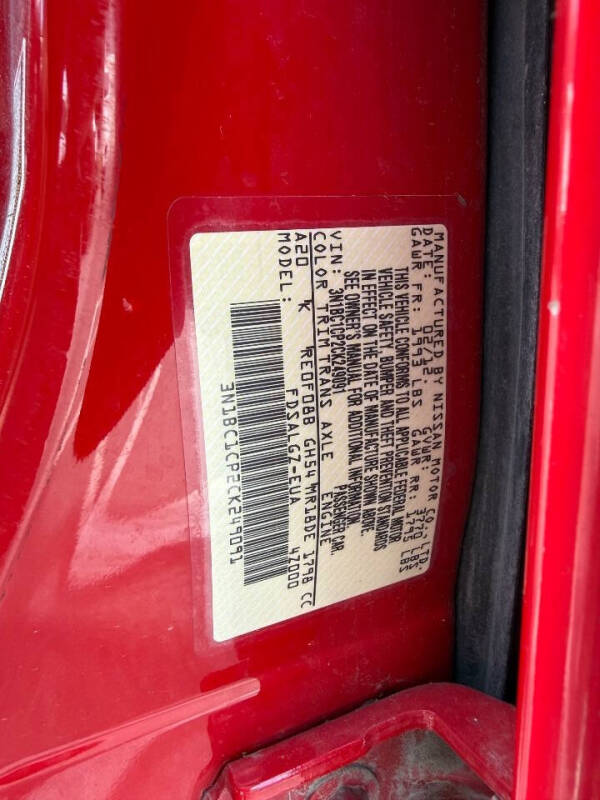 2012 Nissan Versa 1.8 SL