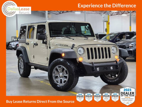 2017 Jeep Wrangler Unlimited for sale at Dallas Auto Finance in Dallas TX