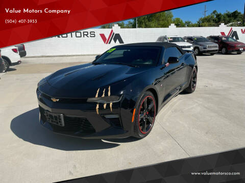 2017 Chevrolet Camaro for sale at Value Motors Company in Marrero LA