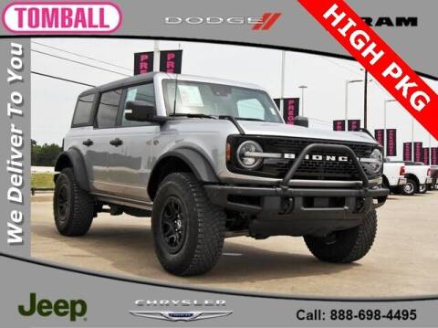2022 Ford Bronco for sale at Tomball Dodge Pre Owned in Tomball TX