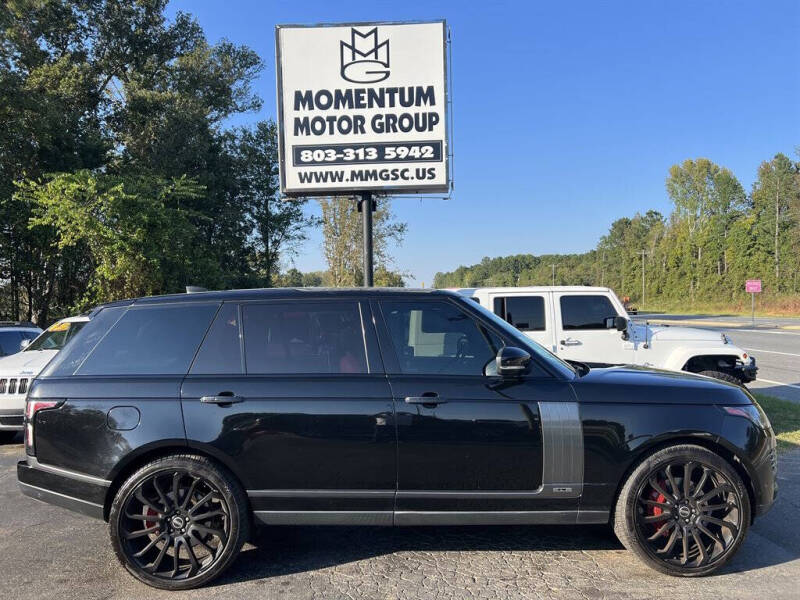 2019 Land Rover Range Rover for sale at Momentum Motor Group in Lancaster SC