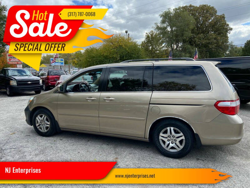 2006 Honda Odyssey for sale at NJ Enterprizes LLC in Indianapolis IN