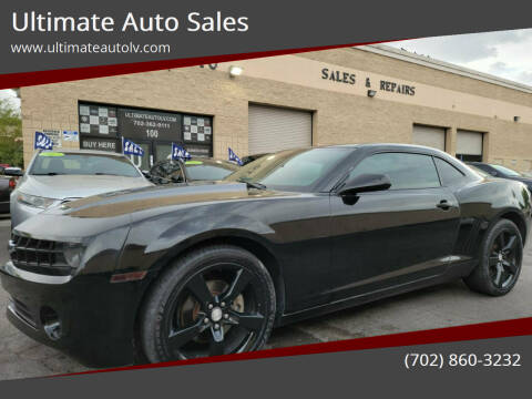 2011 Chevrolet Camaro for sale at Ultimate Auto Sales in Las Vegas NV