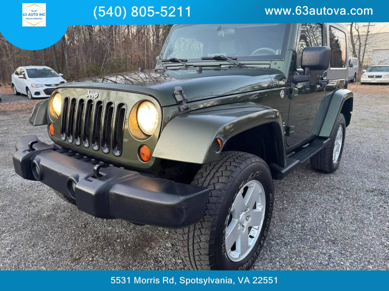 2007 Jeep Wrangler for sale at 63 Auto Inc in Spotsylvania, VA