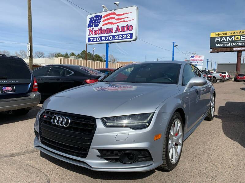 2017 Audi S7 for sale at Nations Auto Inc. II in Denver CO