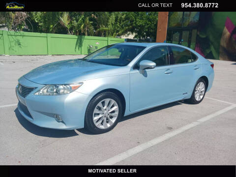 2013 Lexus ES 300h for sale at The Autoblock in Fort Lauderdale FL