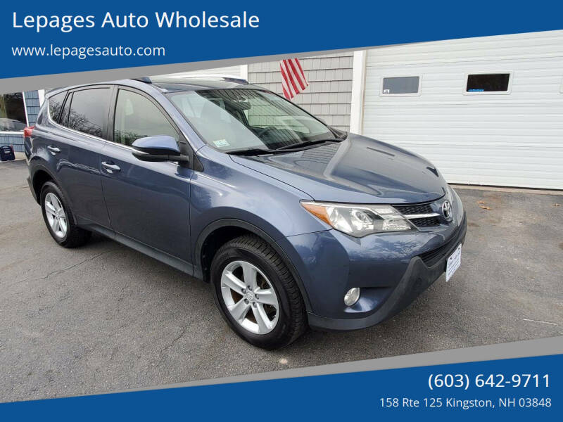 2014 Toyota RAV4 for sale at Lepages Auto Wholesale in Kingston NH