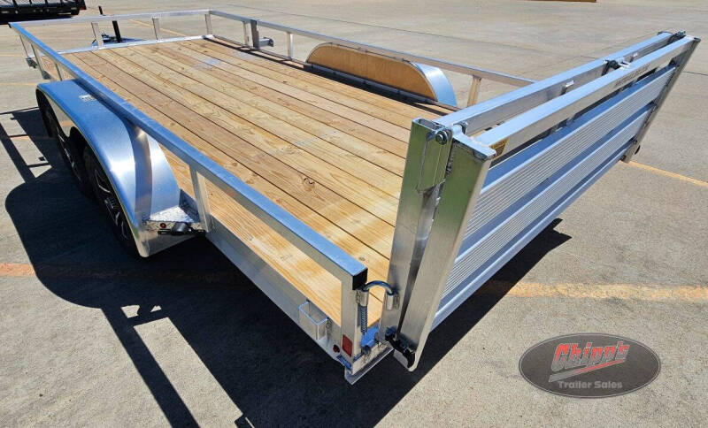 2026 H&H Trailers 82x16 Aluminum Rail Side