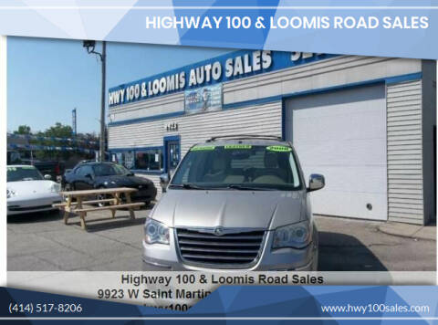 2008 Chrysler Town and Country for sale at Highway 100 & Loomis Road Sales in Franklin WI