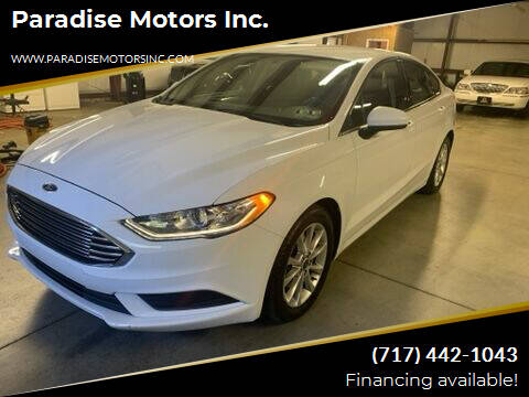 2017 Ford Fusion for sale at Paradise Motors Inc. in Paradise PA
