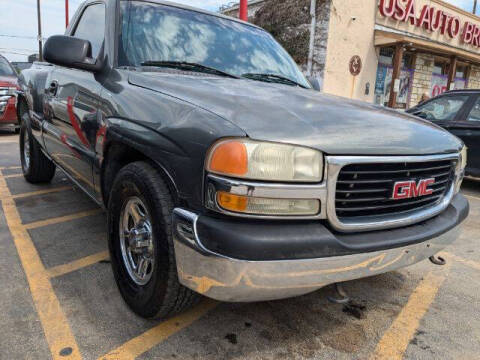 2001 GMC Sierra 1500 for sale at USA Auto Brokers in Houston TX