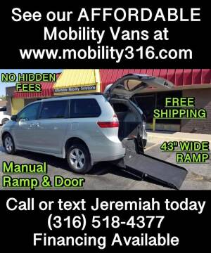 2020 Toyota Sienna for sale at Affordable Mobility Solutions, LLC - Mobility/Wheelchair Accessible Inventory-Wichita in Wichita KS