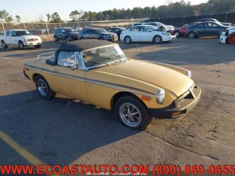 1977 MG MGB for sale at East Coast Auto Source Inc. in Bedford VA